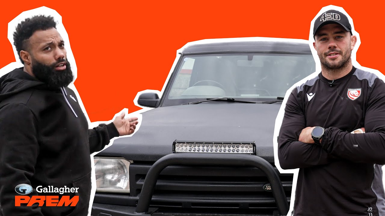Do Rugby Stars Drive NORMAL Cars? | Gloucester Rugby Duo Rate Teammates’ Cars! | Rate My Ride