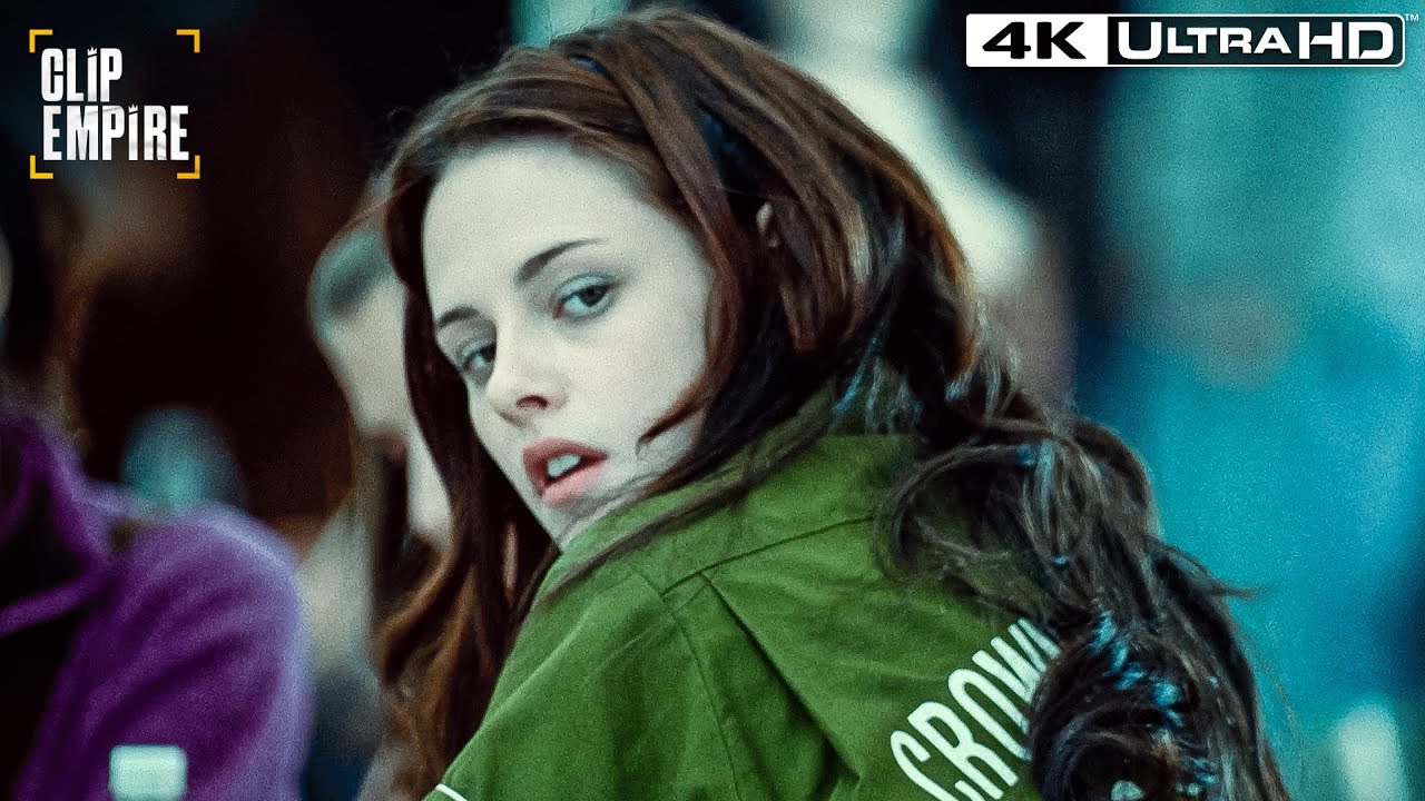 Bella Stares at Edward for the First Time (Robert Pattinson & Kristen Stewart) | Twilight 4K UHD