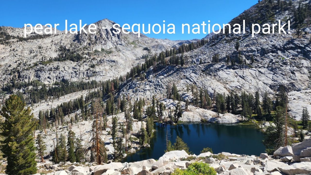 Backpacking to Pear lake | Overnight in Sequoia National Park.