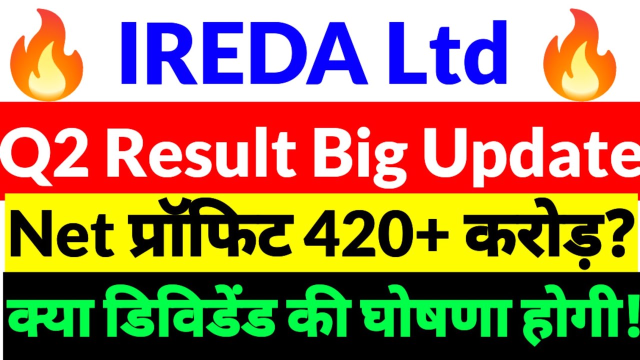 IREDA Q2 RESULT,IREDA SHARE NEWS,IREDA SHARE LATEST NEWS,IREDA SHARE NEWD 2026