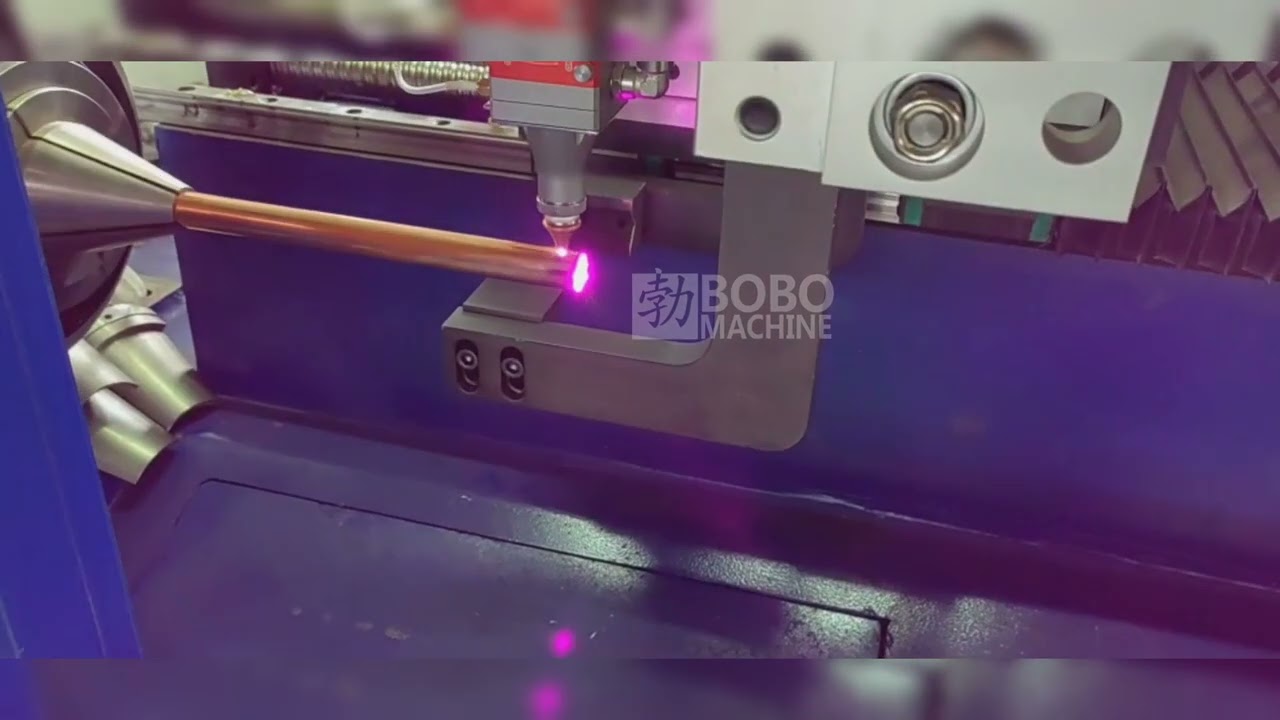 Laser Copper Pipe Cutting Machine Metal Fiber Tube Laser Cutting Machine