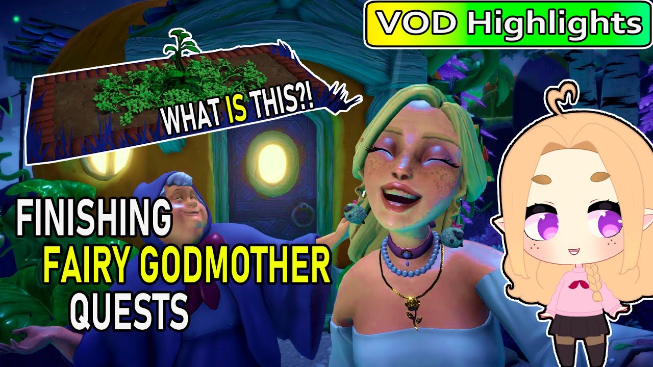 Disney Dreamlight Valley 🌜🌺 Fairy Godmother Quests Playthrough