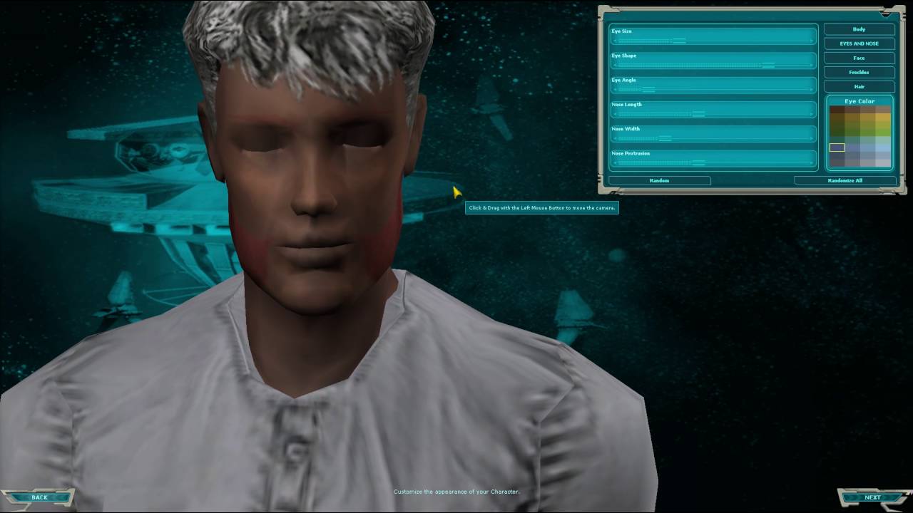 Let's play: Star Wars Galaxies Emulator (SWGEMU) #1 - Let's build a character