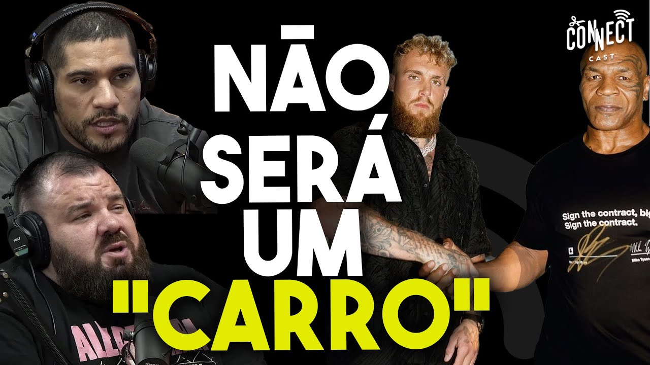 MYKE TYSON VS JAKE PAUL: QUEM IRÁ VENCER NA OPINIÃO DE ALEX POATAN E PLÍNIO CRUZ?