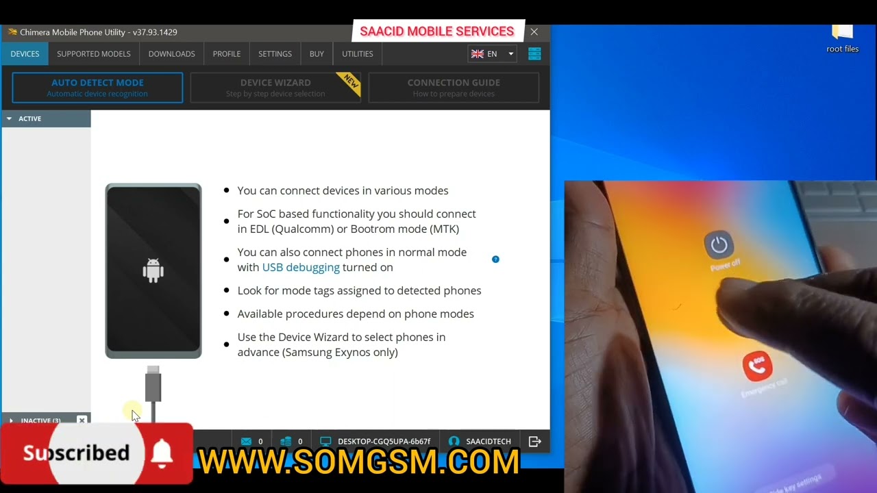 HOW TO EASILY ROOT ALL SAMSUNGS WITH CHIMERA TOOL SIDA LOO ROOT GAREEYO TALEFANADA SAMSUNG