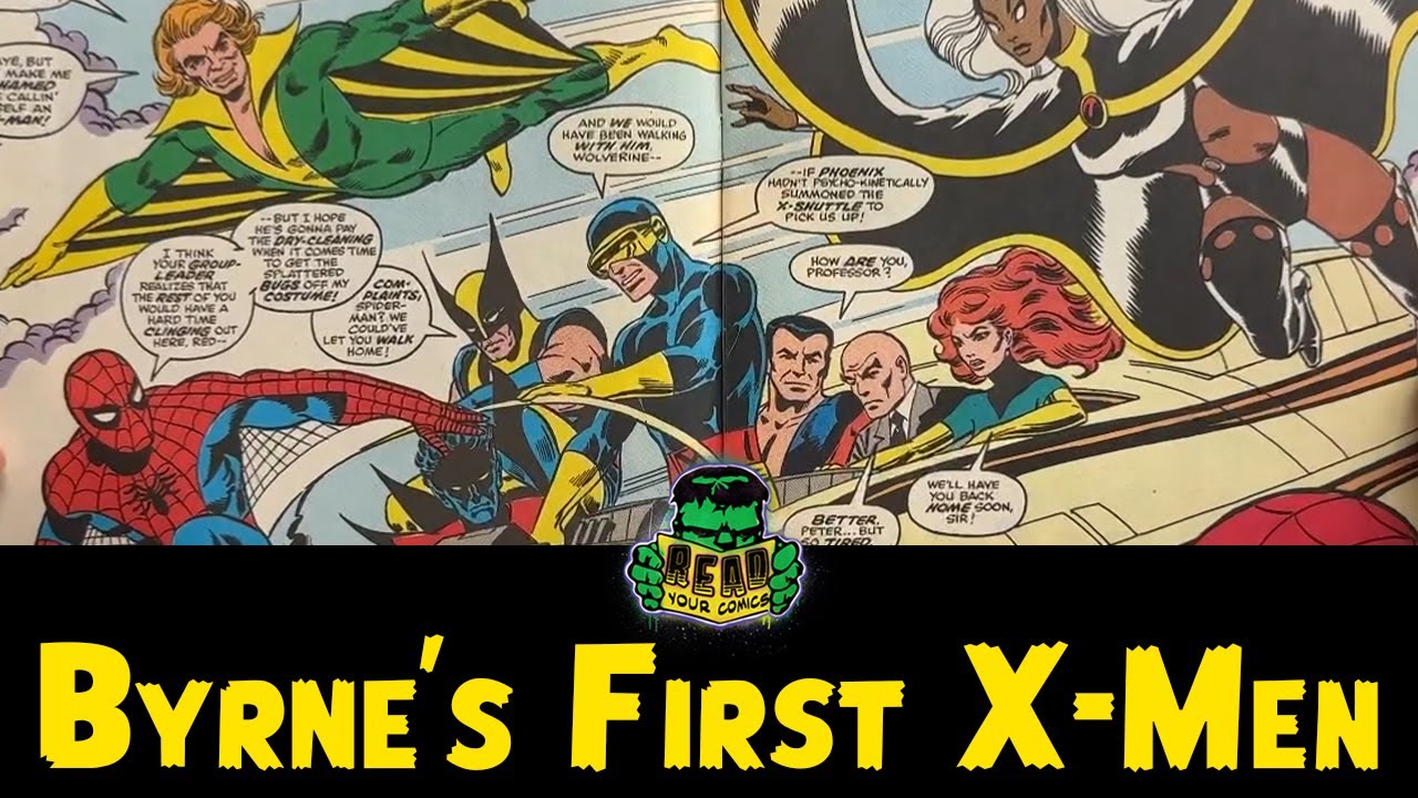 Taking a look at the first published X-Men work by John Byrne