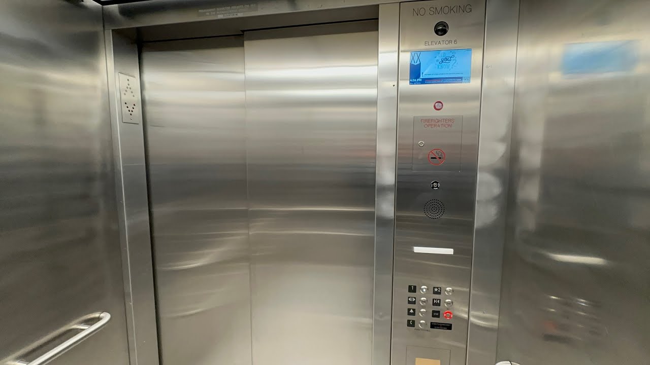 Modded Dover Hydraulic Service Elevator 6 @ Flatiron Crossing Mall Broomfield Colorado