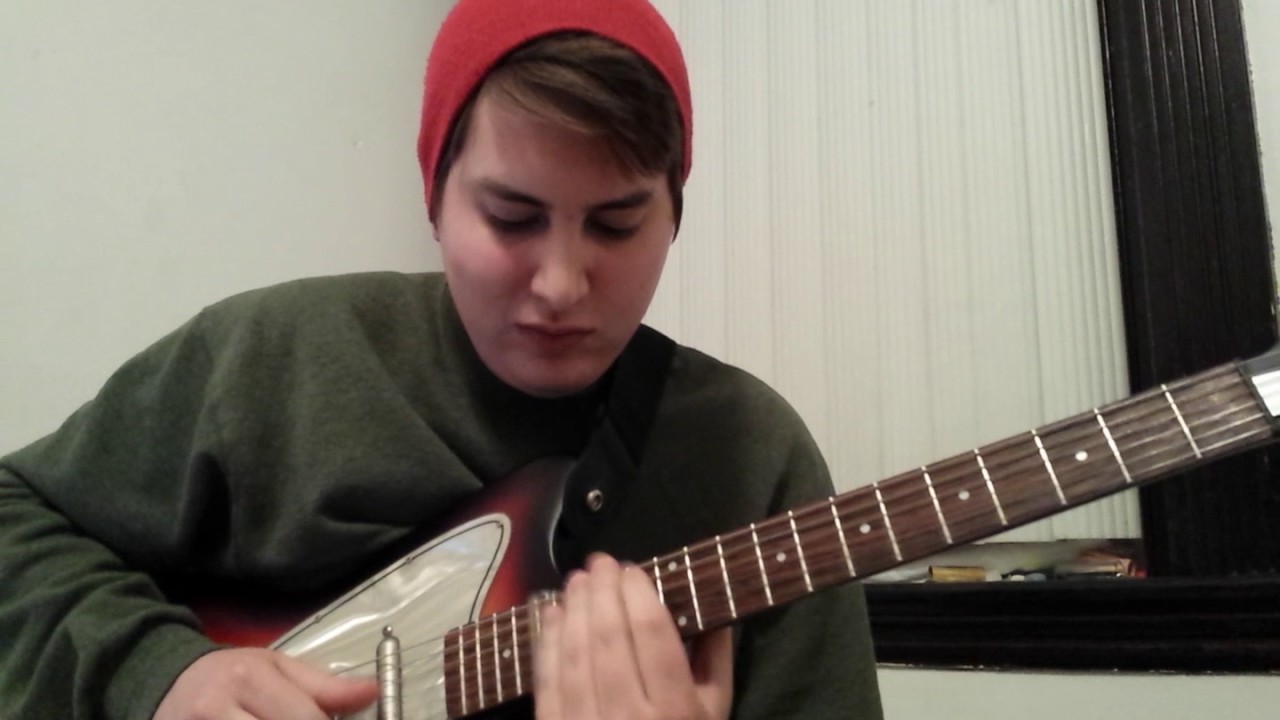 Minor Swing Violin Solo on Slide Guitar