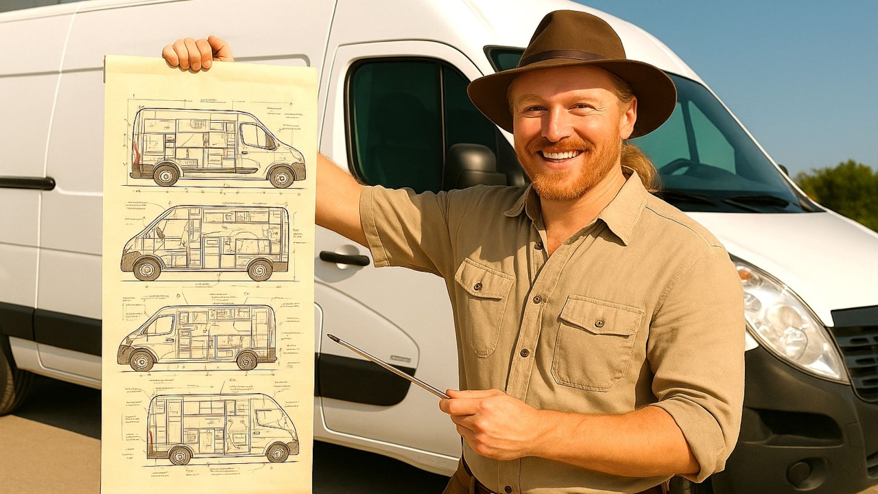 CAMPER z busa - plan na budowę kampera