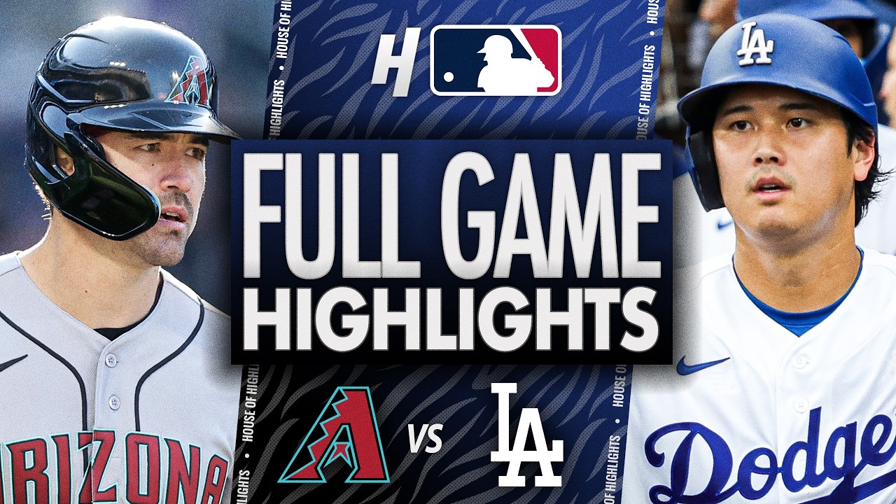 Arizona Diamondbacks против Los Angeles Dodgers &mdash; ЛУЧШИЕ МОМЕНТЫ МАТЧА 🔥 12 июля 2026 г. Сезон MLB