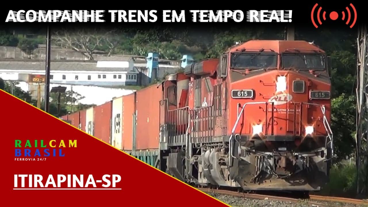 TRENS AO VIVO EM ITIRAPINA, SP