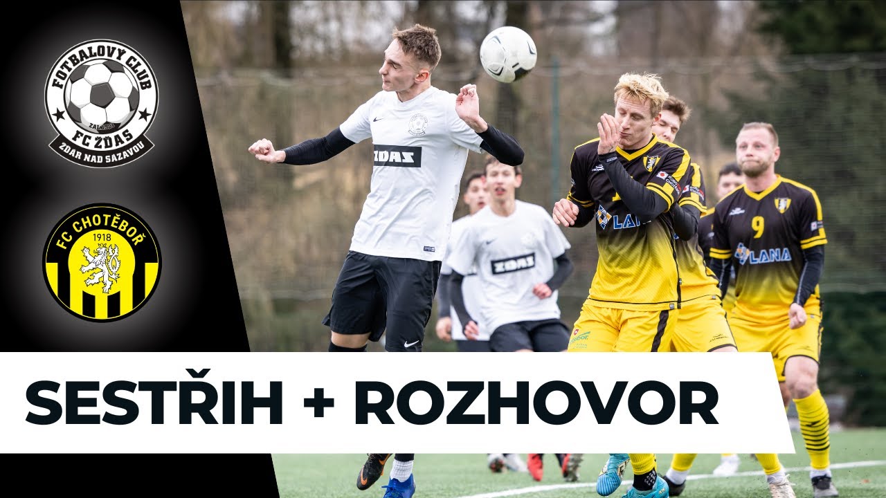 Žďár B 5:1 Chotěboř (sestřih + rozhovor)