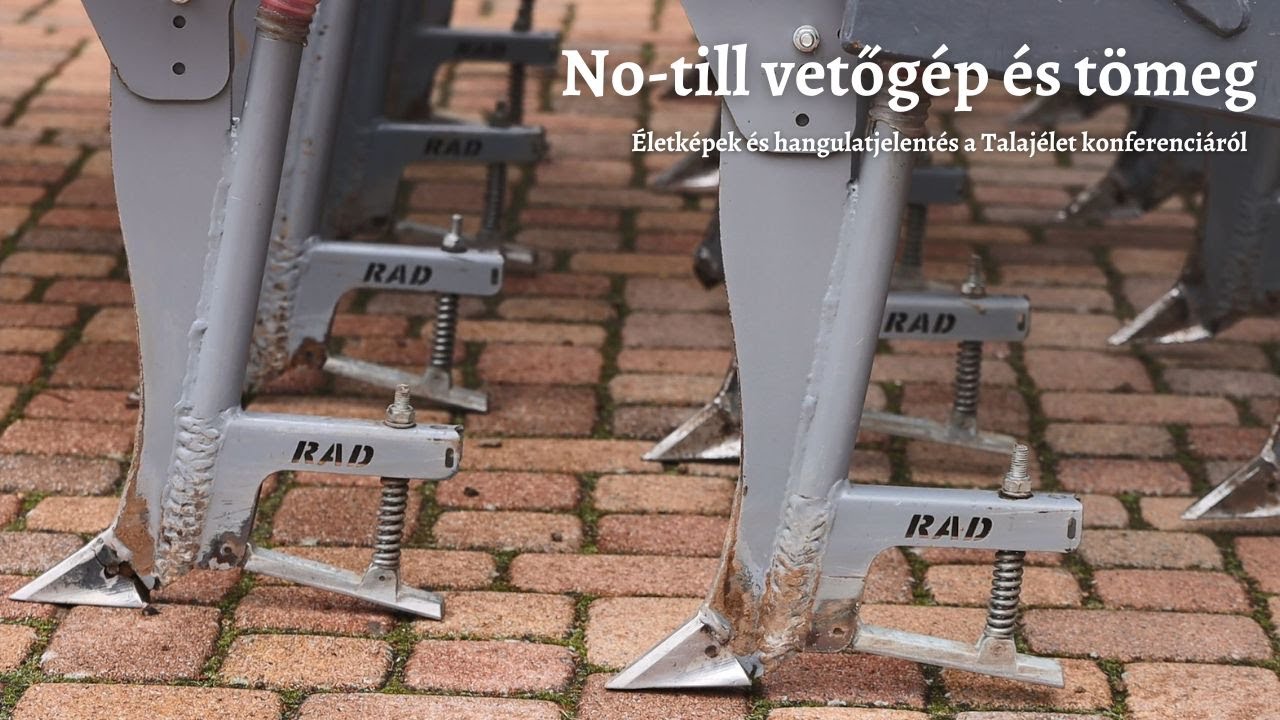 No-till vetőgép és nagy tömeg a regeneratív gazdálkodók seregszemléjén - Talajélet Konferencia
