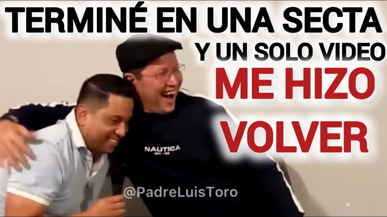 5-26/ ¡Con LÁGRIMAS EX PROTESTANTE CUENTA al PADRE LUIS TORO Cómo VOLVIÓ A La IGLESIA CATÓLICA!