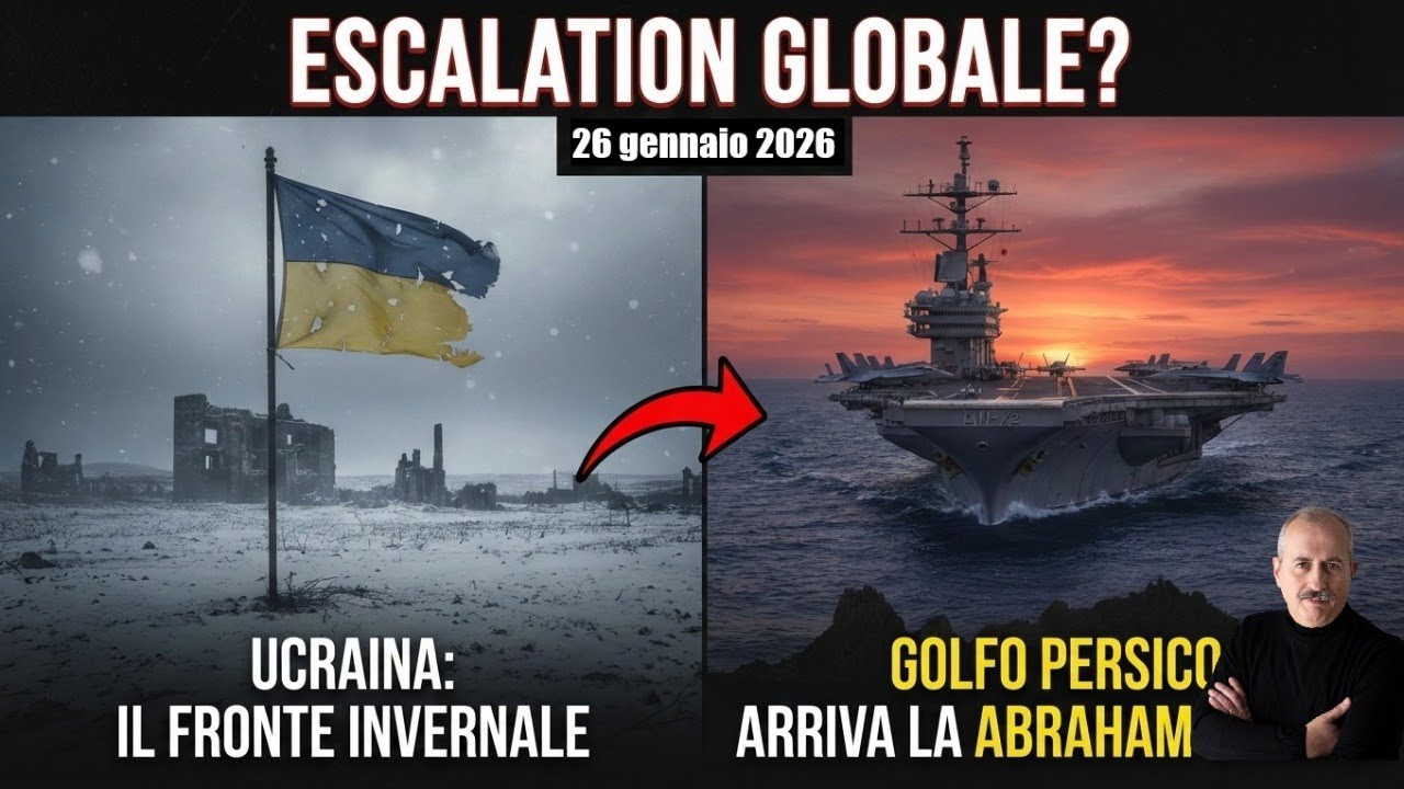 Gli USA pronti ad aggredire l'Iran, la Lincoln è in posizione - La situazione sui fronti ucraini
