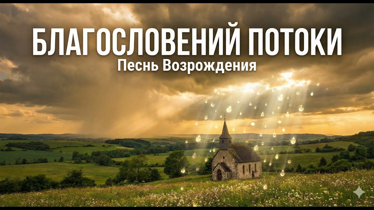 Благословений потоки - Песнь Возрождения.  Христианская песня.