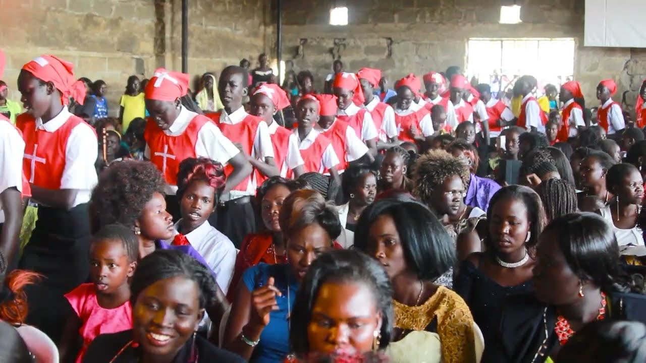 Sunday school Dancing During Chrismas Carol in nakuru 2015