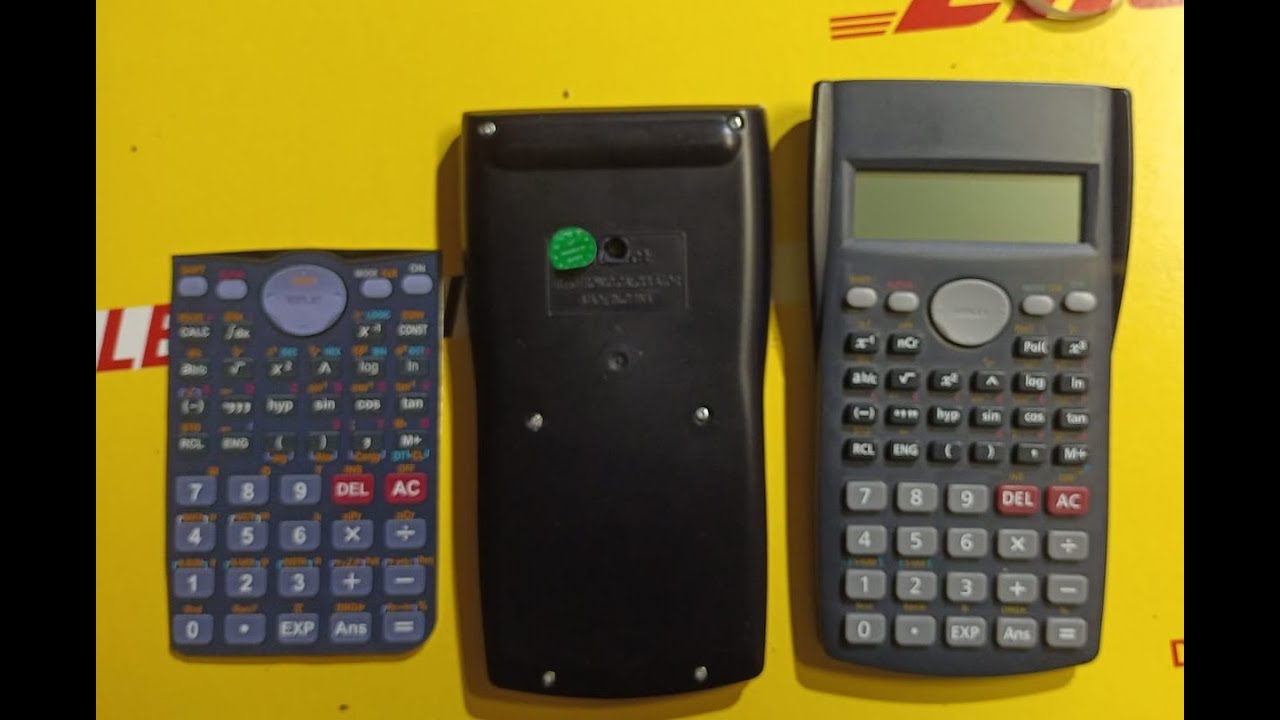 Smartphone inside calculator