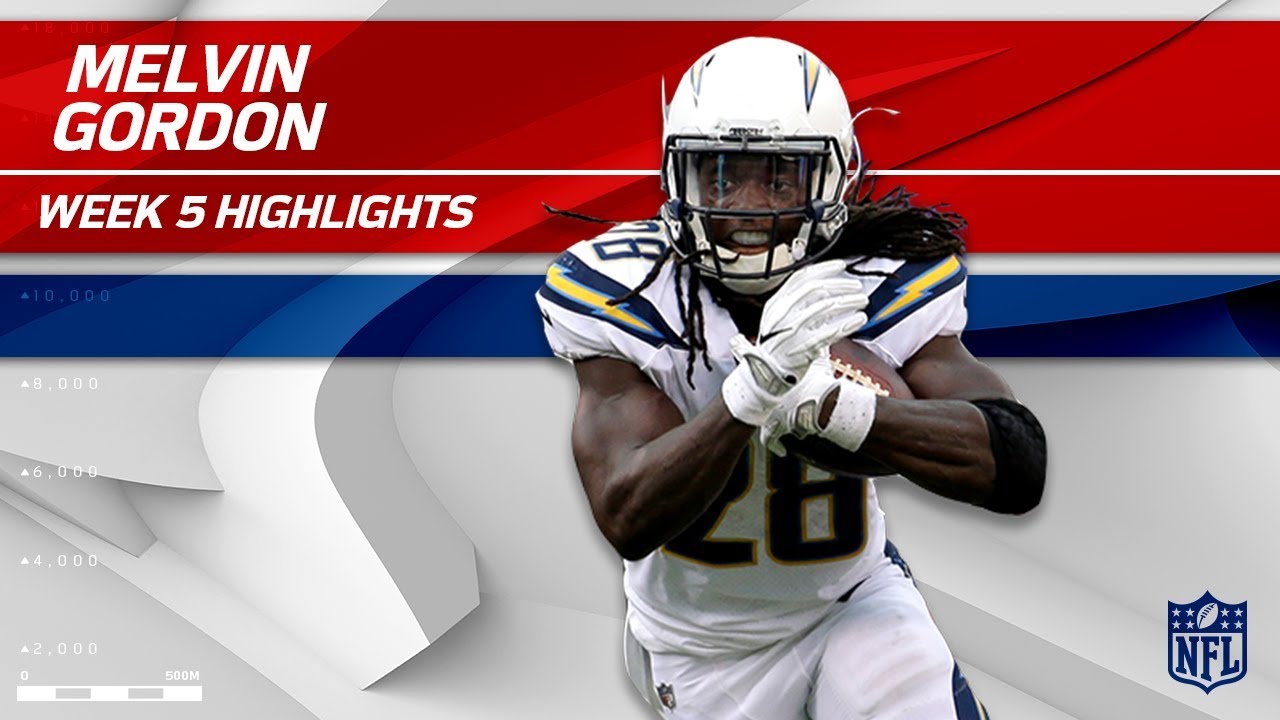 Melvin Gordon's 100+ Yard Day vs. New York | Chargers vs. Giants | Wk 5 Player Highlights