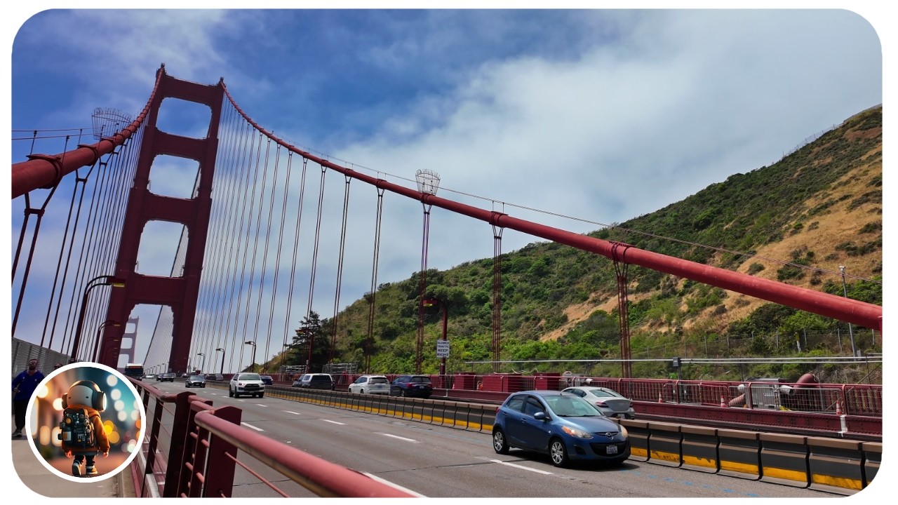 [4K] Let's Walk Across the Golden Gate Bridge (Again)