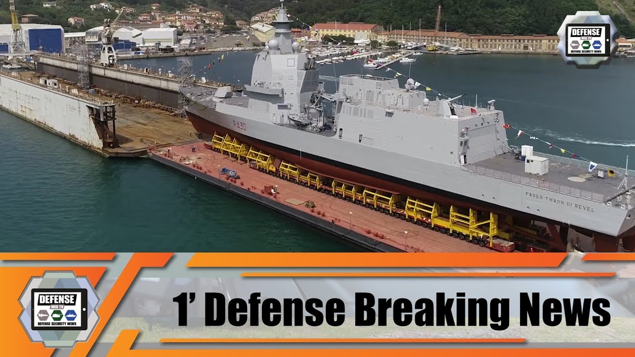 Fincantieri launched first PPA Multipurpose Offshore Patrol Ship OPV of the Italian Navy