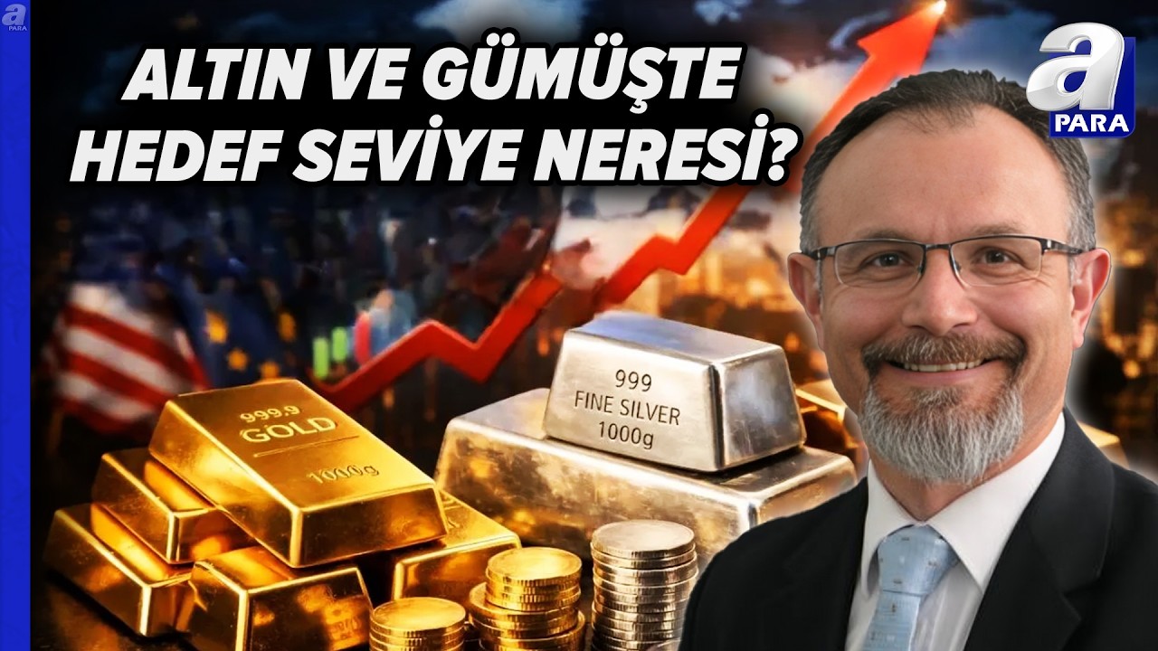 Altın Ve G&uuml;m&uuml;ş Fiyatları Hangi Seviyeleri G&ouml;recek? Zafer Ergezen Hedef Seviyeyi A&ccedil;ıkladı | A Para