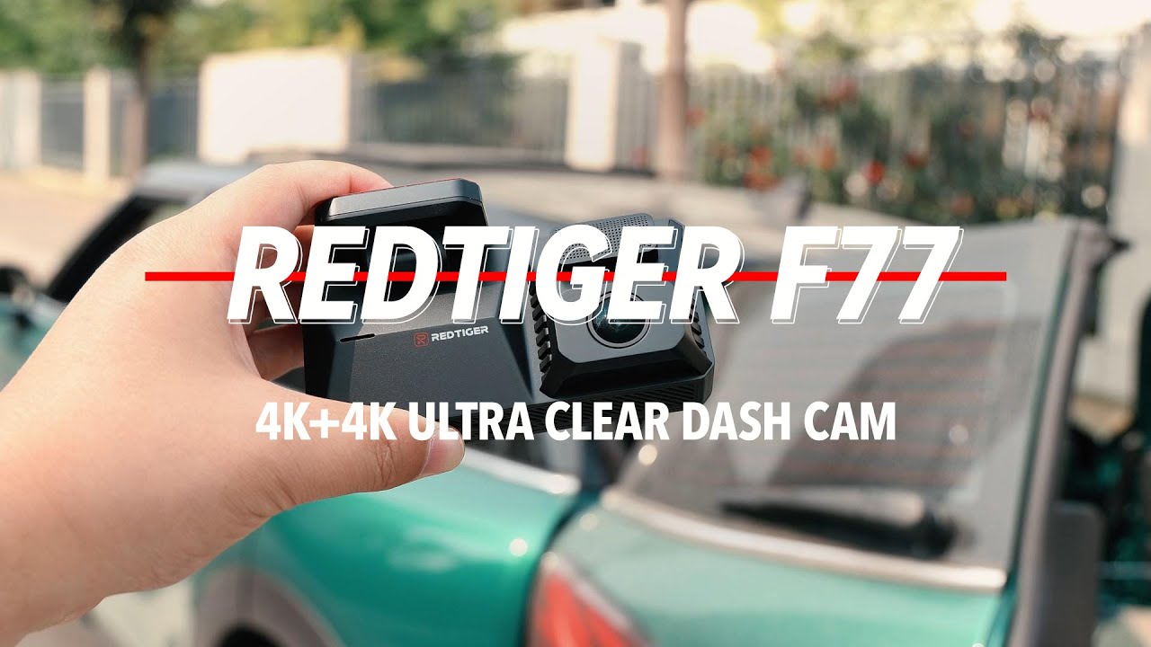 How to install a Redtiger F77 Dash Cam | World First 4K+4K 📸