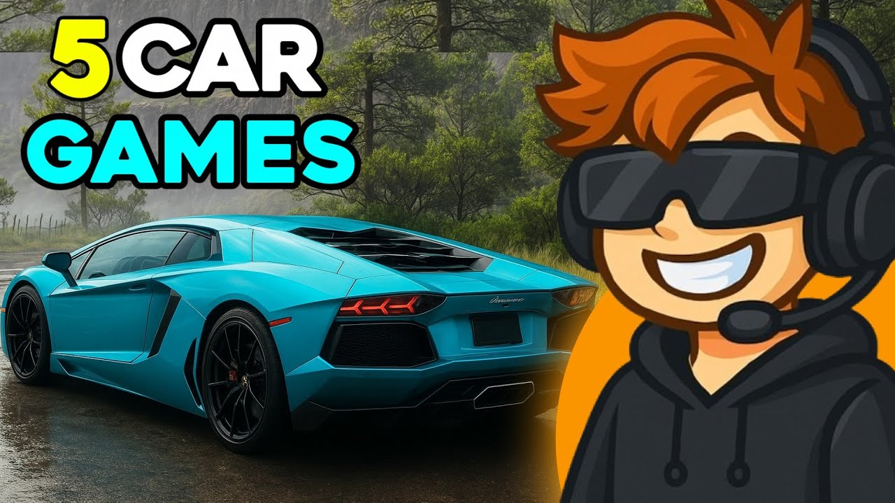 Top 5 best CAR GAMES YOU DIDN'T KNOW ! (Realistic Games !)