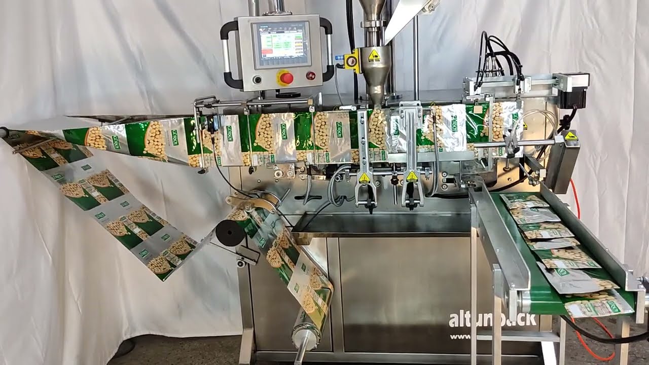 Soup filling and Packing Machine.