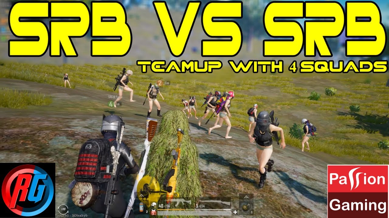 SRB Vs SRB | TeamUp With RajGaming | Pubg Mobile - SRB Zeus (PassionOfGAming) Vs SRB Raj (RajGaming)