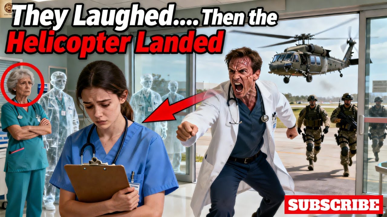 They Mocked the Quiet New Nurse — Until a Navy Helicopter Landed Demanding Their SEAL Combat Pro