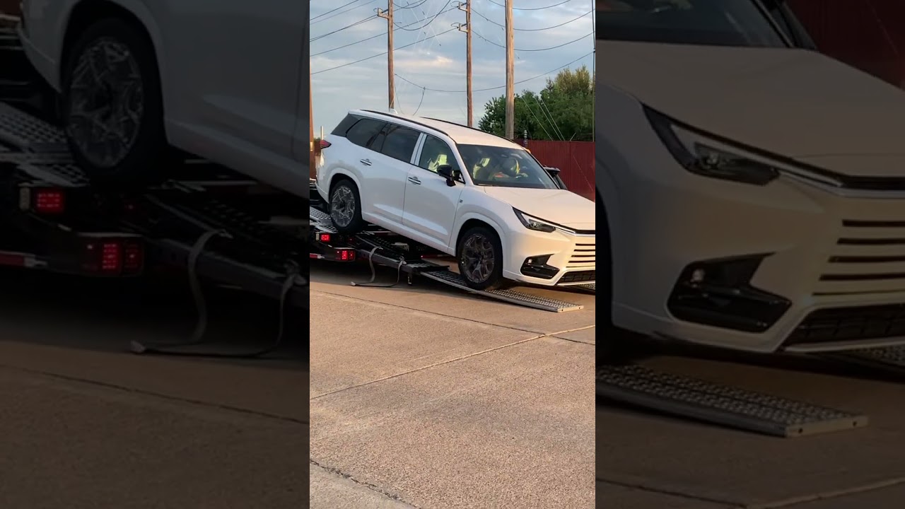 Поставка нового Lexus TX500 2026 года
