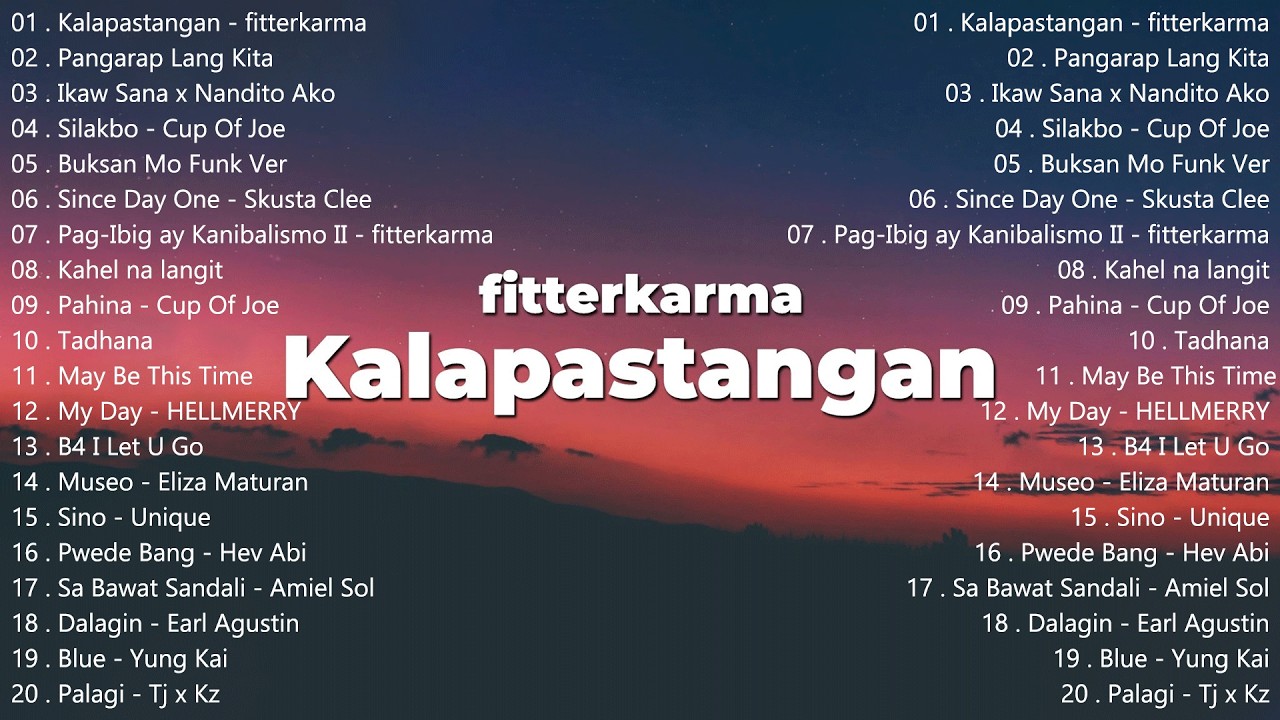 Kalapastangan - fitterkarma (Lyrics) | Best OPM Tagalog Love Songs 2026 | Philippines Trending Mix
