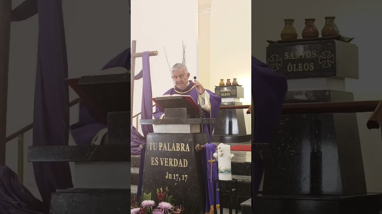 Eucaristía miércoles 4 de marzo del 2026. Preside Pbro José Rafael Prada Ramírez.