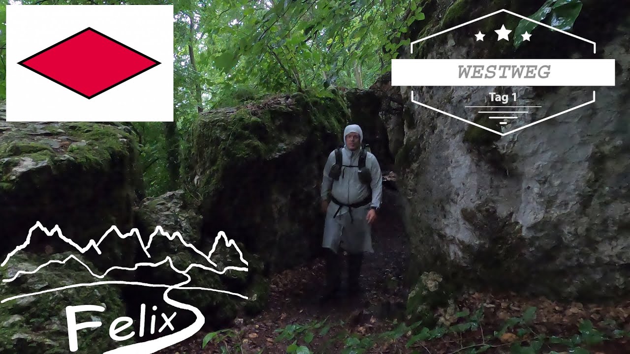 Westweg Tag 1: 24km von Basel bis Nähe Kandern mit Wolfsschlucht - Top Trail of Germany
