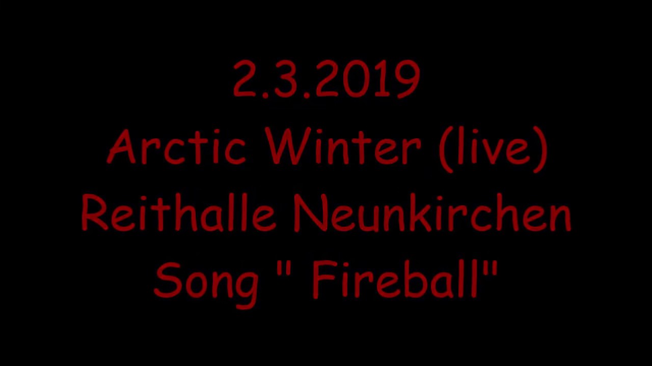 Arctic Winter (live)  Song 