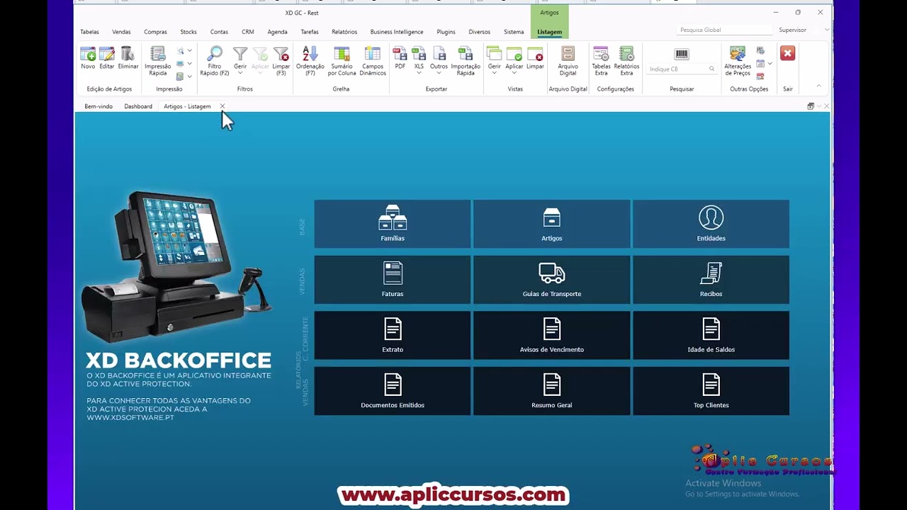 XDRest - controlar o stock de Whisky no XD Software