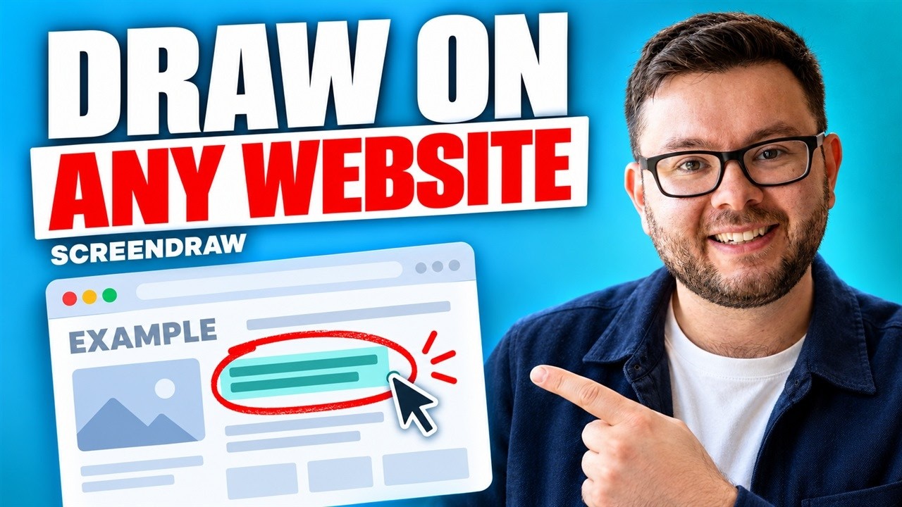 ScreenDraw Review - Draw on Any Screen (Fast)