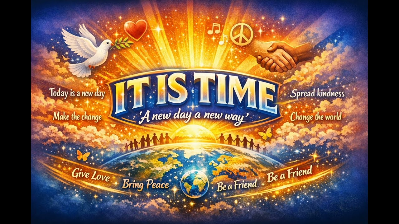 IT IS TIME A new day a new way SONG by Stijn Gabeler.eu GoDoGood 