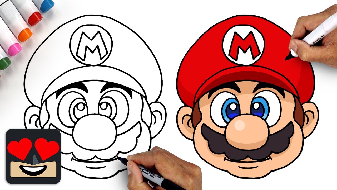 How To Draw Super Mario for Beginners