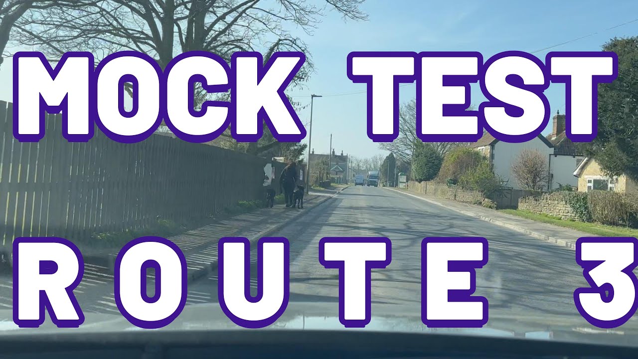 🚗Trowbridge Mock Driving Test Route 3 &ndash; Practice Like a Pro!😊