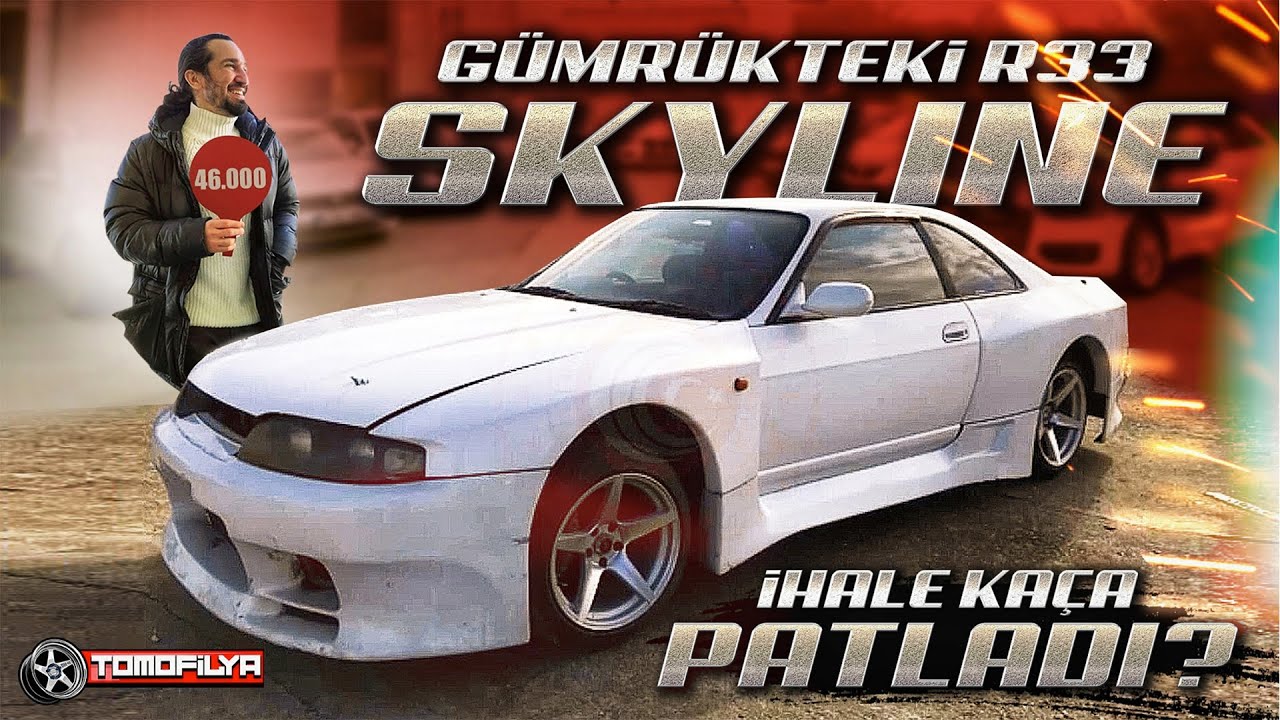 Gümrükten Yeni Gelen Nissan Skyline R33