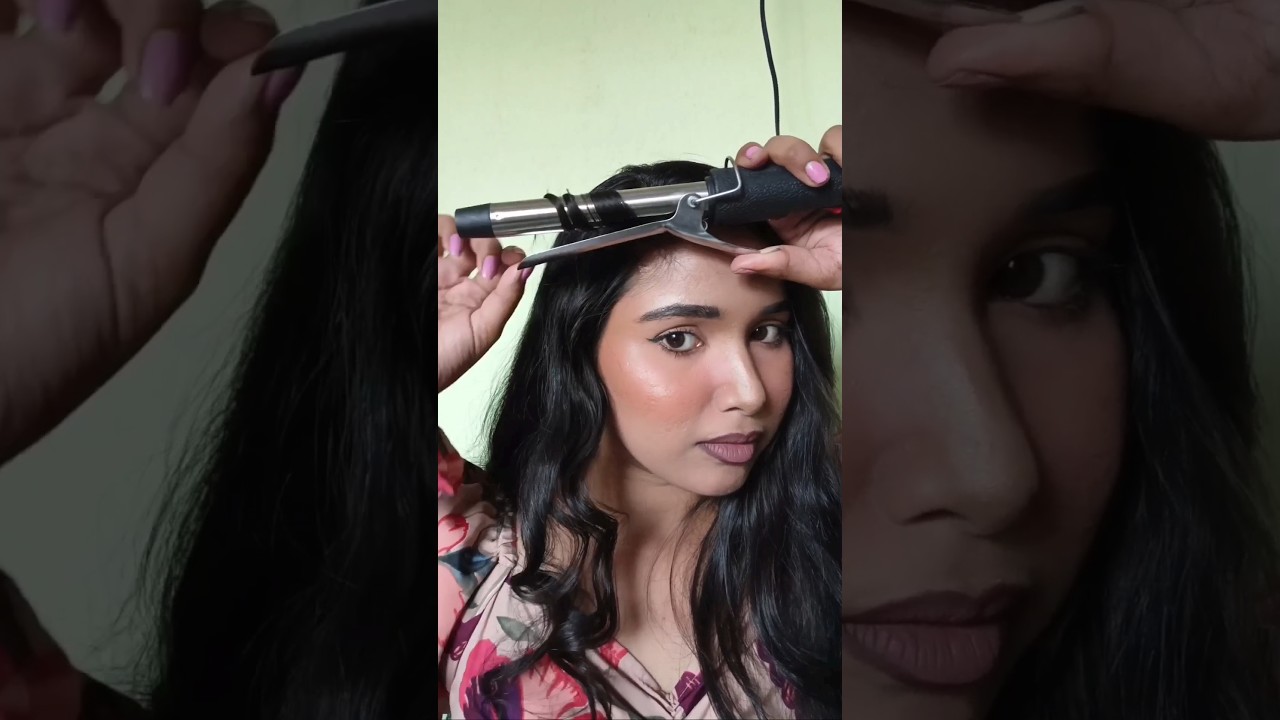 hair curler from meesho #shorts #youtubeshorts #viral #ytshorts #hack
