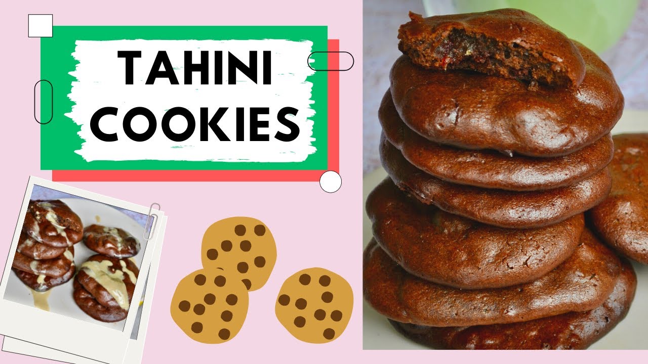 TAHINI CHOCOLATE DATE COOKIES  ⁠⭐⁠ Vegan, Gluten-Free, Grain-Free Cookies Recipe | Eli Brecher