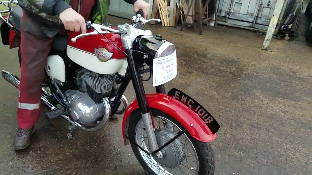 1964 Royal Enfield Turbo Twin 250cc at Andy Tiernans #08447REN