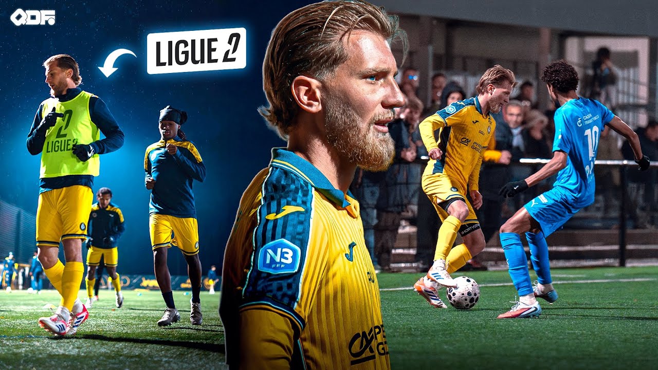 J12 : Mon 1er entrainement en LIGUE 2 avant le CHOC contre les GRANDS FAVORIS | QDF#179