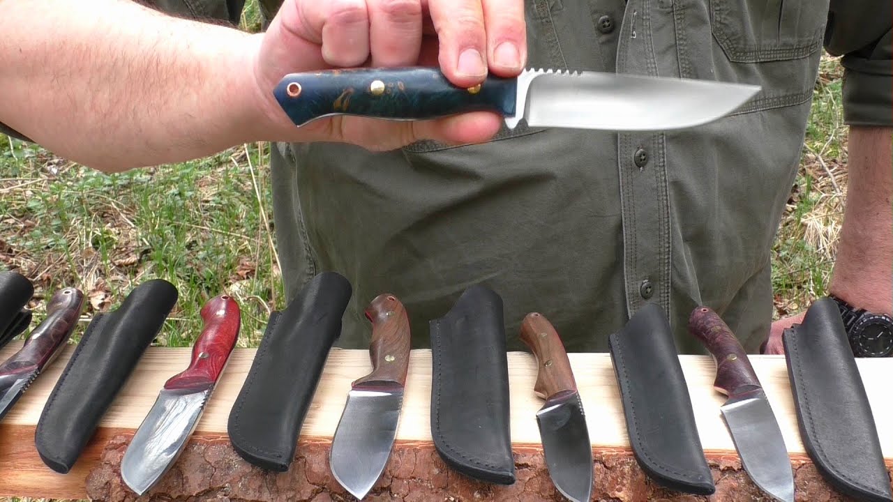 edle Outdoor-Messer mit Holzgriff (YT Kurzversion)