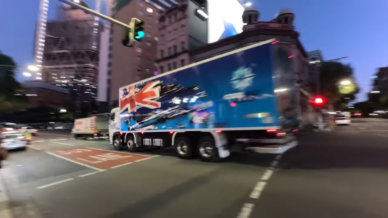 Sydney Night Walk, George Street | Australia