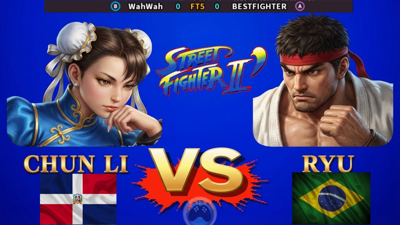 Street Fighter 2'CE BESTFIGHTER vs WahWah FT5