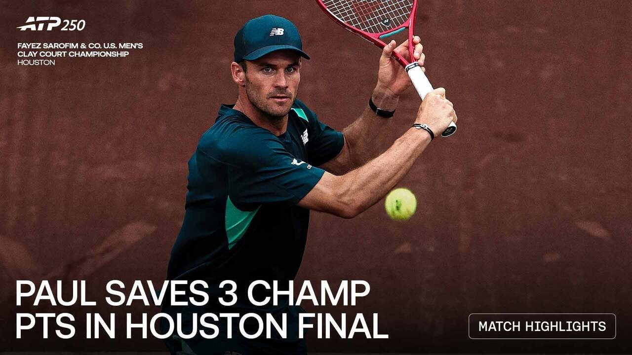 Paul battles from brink to claim Houston 2026 title 🏆